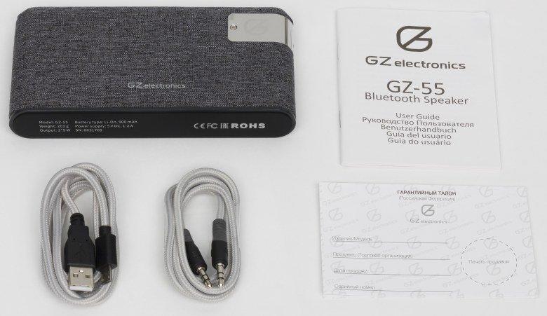 Портативная Bluetooth-колонка GZ electronics LoftSound GZ-55:, фото 4