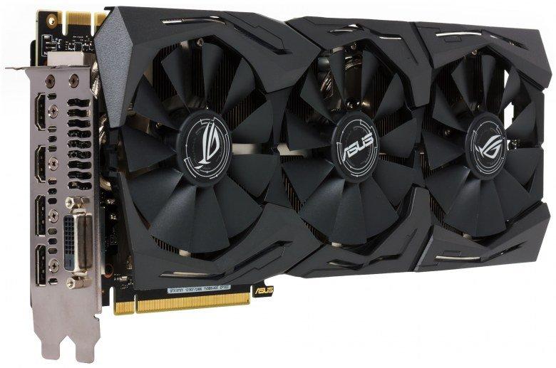 Видеоускоритель Asus ROG GTX 1070 Ti Strix Advanced Binned (8 ГБ):, фото 1