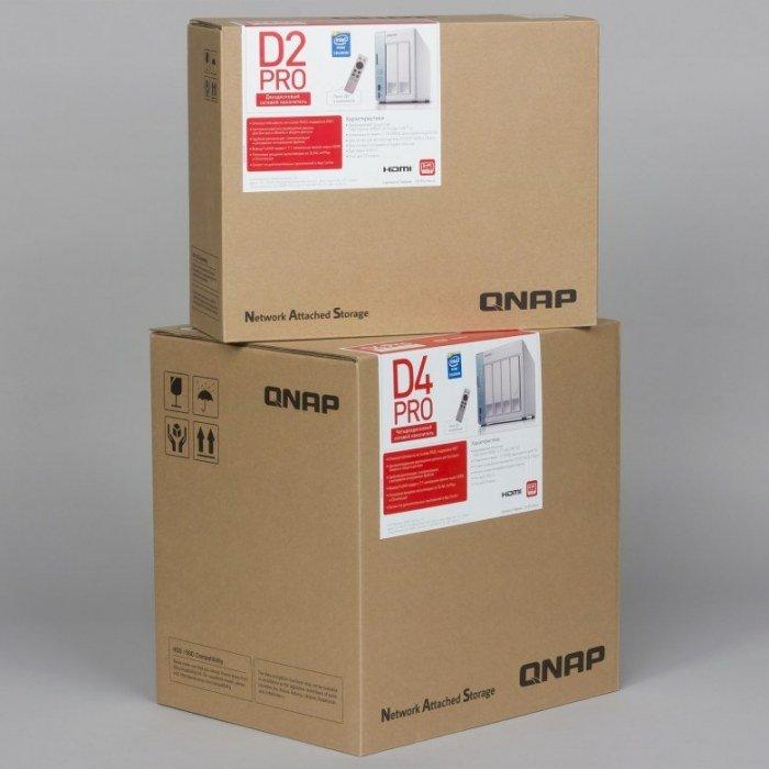 Сетевые накопители QNAP D2 Pro и D4 Pro на платформе x86:, фото 2