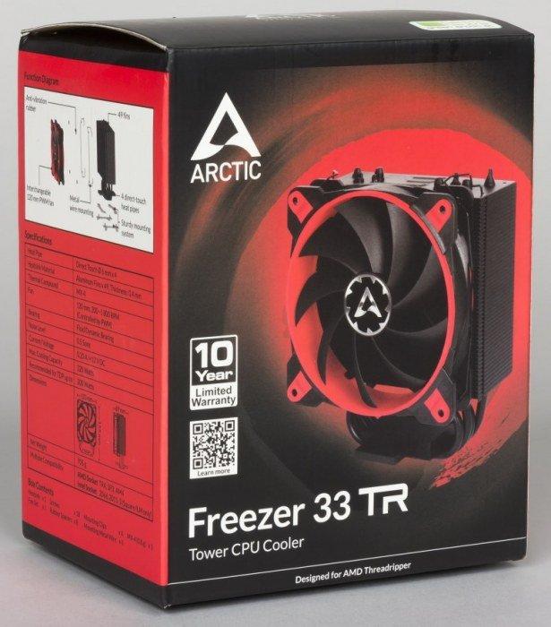 Процессорный охладитель Arctic Freezer 33 TR, совместимый с процессорами AMD Ryzen Threadripper:, фото 1