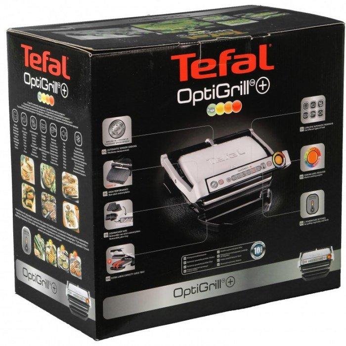 Контактный гриль Tefal OptiGrill+ GC712D:, фото 2