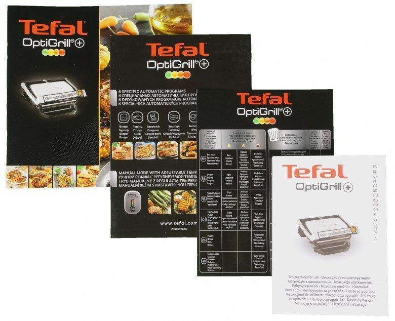 Контактный гриль Tefal OptiGrill+ GC712D:, фото 14