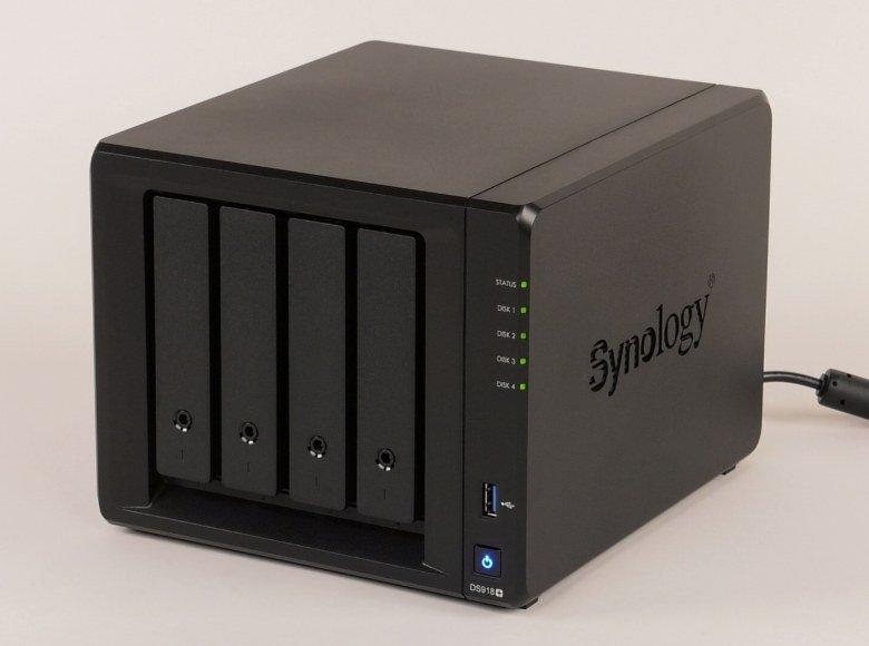 Сетевой накопитель Synology DS918+:, фото 1