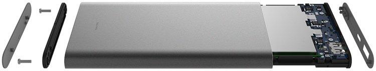 Внешние аккумуляторы (пауэрбанки) Xiaomi Mi Power Bank Pro 10000 и Mi Power Bank 5000:, фото 4