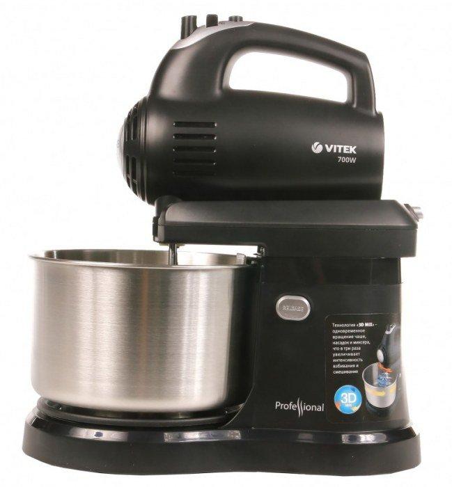 Стационарный и ручной миксер Vitek VT-1415 BK,, фото 1