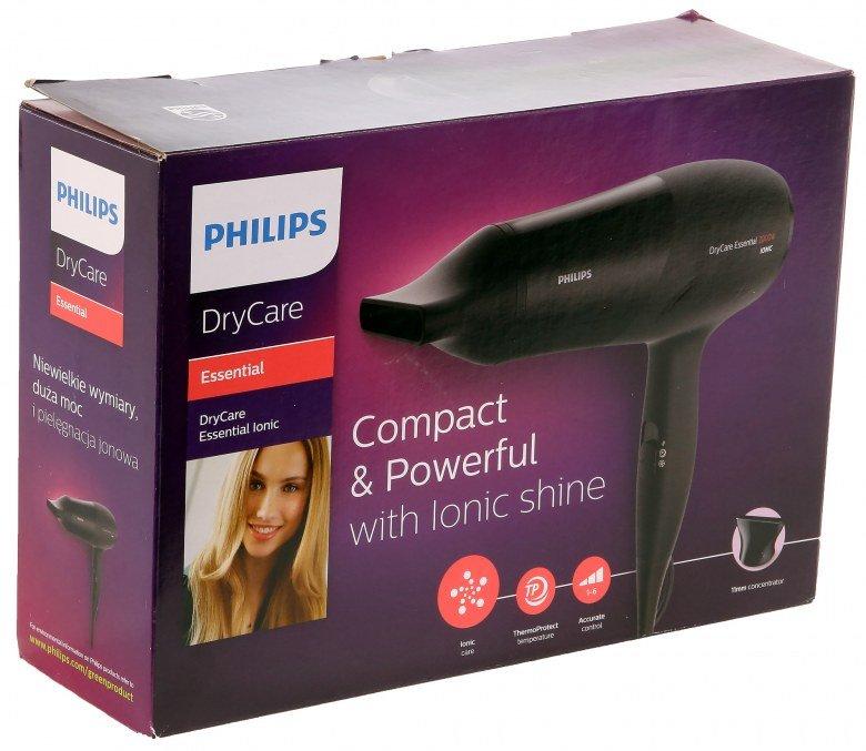 Фен для сушки и укладки волос Philips DryCare Essential BHD030/00:, фото 2
