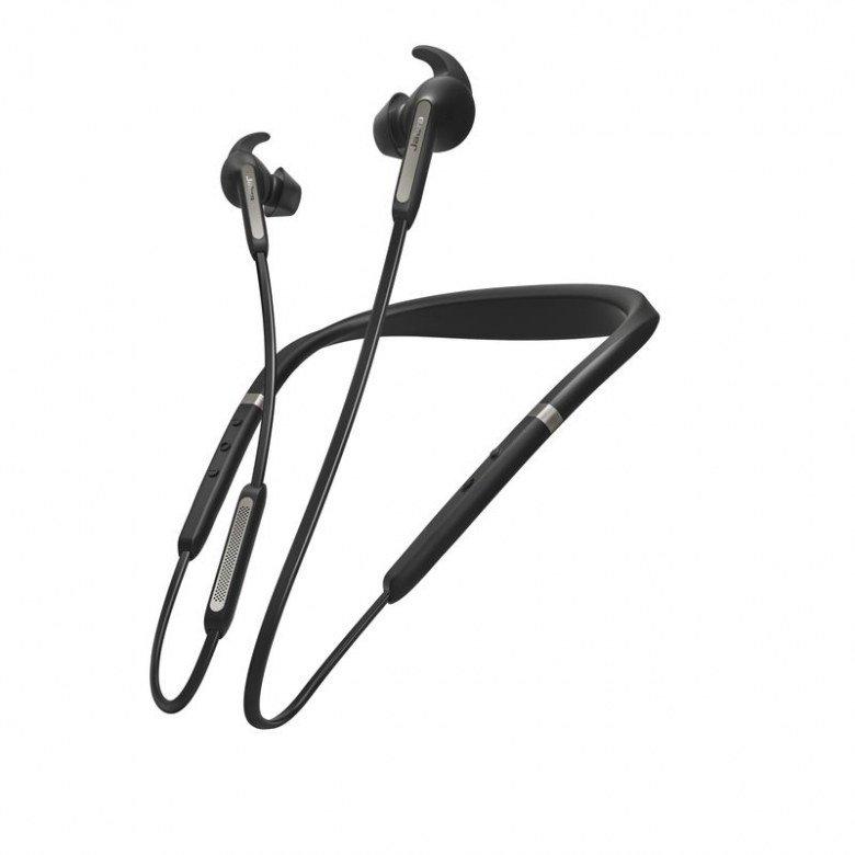 Беспроводная гарнитура Jabra Elite 65e оснащена тремя микрофонами и системой активного шумоподавления, фото 2