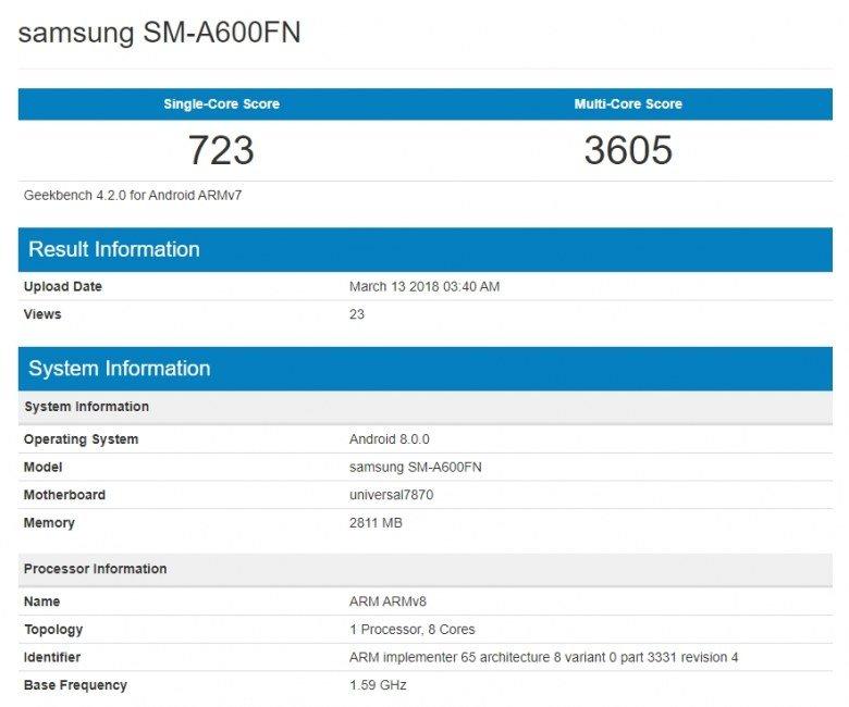 Судя по всему, Samsung готовится выпустить смартфоны Galaxy A6 и A6+, нарушив собственную новую логику именования моделей, фото 1