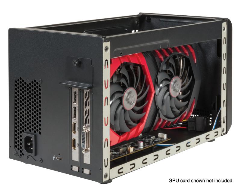 С помощью Sonnet eGFX Breakaway Box 650 можно подключить к ПК внешнюю 3D-карту, включая AMD Radeon RX Vega 64 и Nvidia GeForce GTX 10