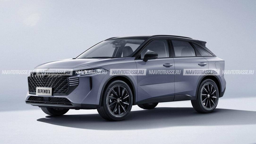 Современный кроссовер ЗАЗ «Перемога» с двигателем Mitsubishi за $20 000: первые изображения и подробности