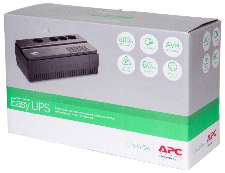 Источник бесперебойного питания APC Easy-UPS BV800i:, фото 2