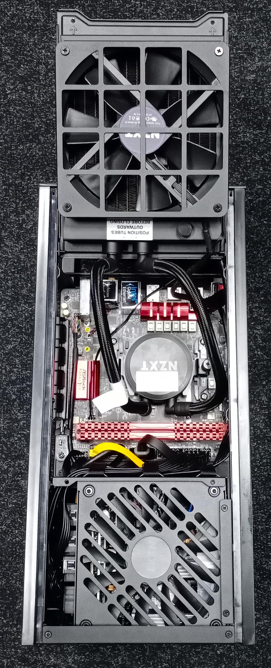 Корпус NZXT H1 со встроенной СЖО и блоком питания:, фото 27