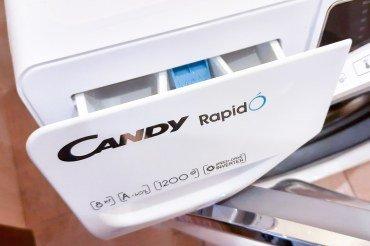 Узкая стиральная машина Candy RapidO RO44 1286DWMC4-07:, фото 54