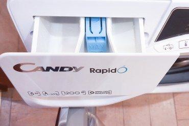 Узкая стиральная машина Candy RapidO RO44 1286DWMC4-07:, фото 53
