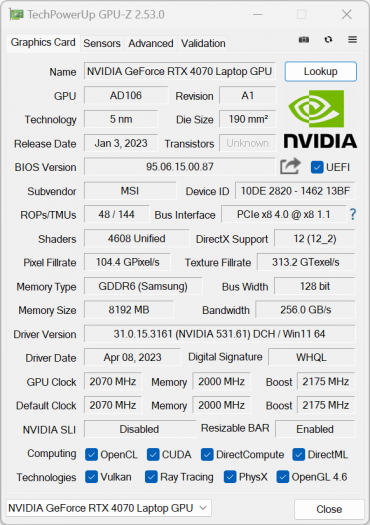 Игровой ноутбук MSI Vector GP77 13V с новым поколением платформы:, фото 121