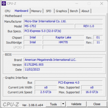 Игровой ноутбук MSI Vector 17 HX A14VGG (238RU):, фото 95