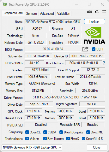 Игровой ноутбук Thunderobot Gravity 15 Pro c Intel Core i7-13650HX и Nvidia GeForce RTX 4060 Laptop:, фото 68