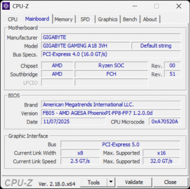Игровой ноутбук Gigabyte Gaming A18 3VH с AMD Ryzen 7 260 и Nvidia GeForce RTX 5060 Laptop:, фото 94