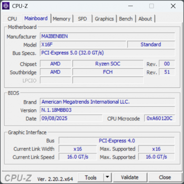Игровой ноутбук Maibenben X-Treme Tsunami X16F-R98957T:, фото 100