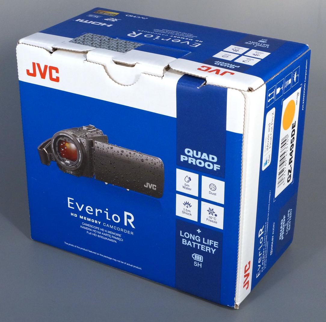 Защищенная Full HD-видеокамера JVC Everio GZ-R495:, фото 1