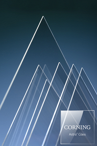 Стекло Corning Astra Glass предназначено для планшетов, ноутбуков и телевизоров