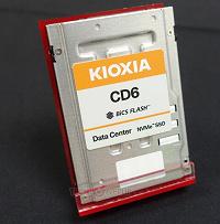 Твердотельные накопители Kioxia CM6 с интерфейсом PCIe 4.0 x4 будут предложены объемом до 30 ТБ