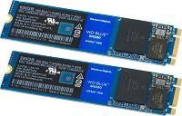 Твердотельные накопители WD Blue SN500 емкостью 250 и 500 ГБ: бюджетные модели с поддержкой протокола NVMe
