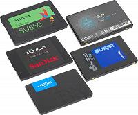 Тестирование 5 бюджетных SSD емкостью 240 ГБ: Adata SU650, Crucial BX500, Patriot Burst, SanDisk SSD Plus, Silicon Power Slim