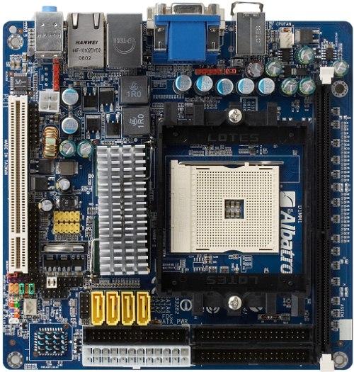 Albatron KI51PV-754 в формате Mini-ITX, фото 1