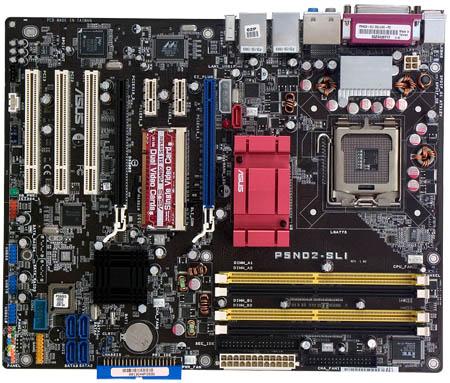 ASUS P5ND2-SLI Deluxe на чипсете NVIDIA nForce4 SLI Intel Edition, фото 2