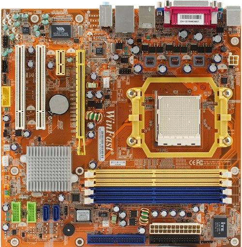 Две системные платы Foxconn на «интегрированных» версиях чипсета NVIDIA GeForce 6100 (Socket AM2), фото 3