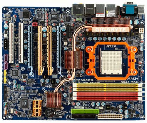 Gigabyte MA790FX-DQ6 на чипсете AMD 790FX (Socket AM2+), фото 2
