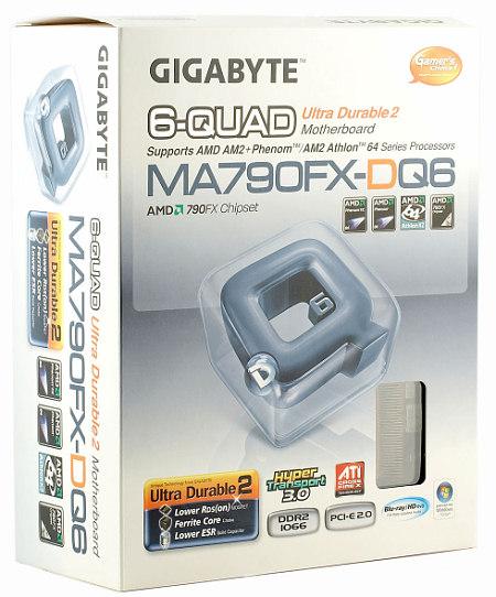 Gigabyte MA790FX-DQ6 на чипсете AMD 790FX (Socket AM2+), фото 8