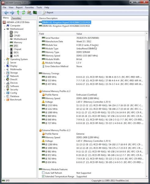 Kingston HyperX KHX26C11T2K2/8X:, фото 6