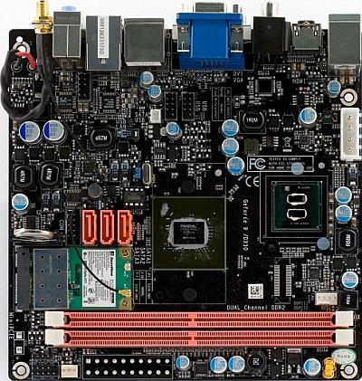 Zotac ION-ITX-A/B/C/D на чипсете NVIDIA ION и процессоре Intel Atom, фото 4