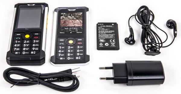 Комплектация телефона Cat B100