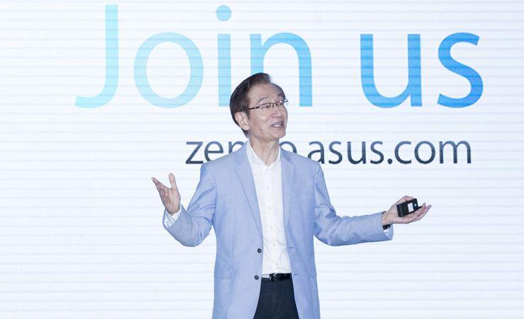 Джони Ши на презентации Asus Zenvolution в рамках Computex 2016