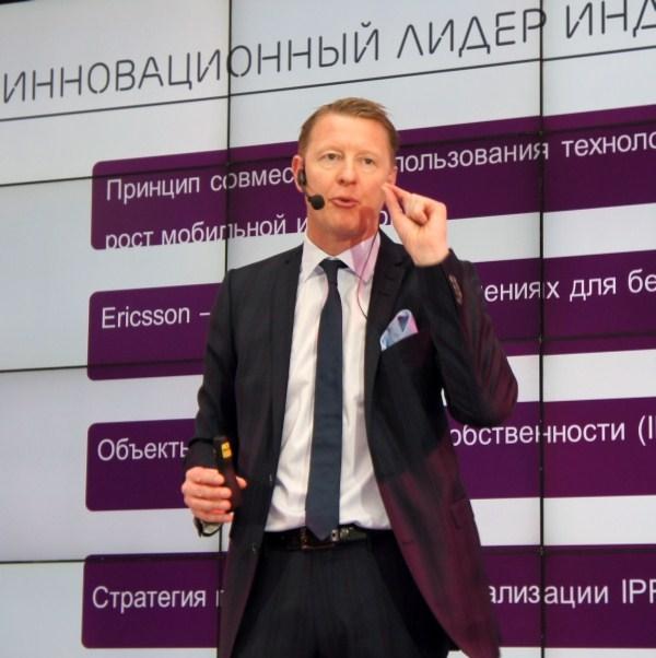 Генеральный директор и президент Ericsson Ханс Вестберг
