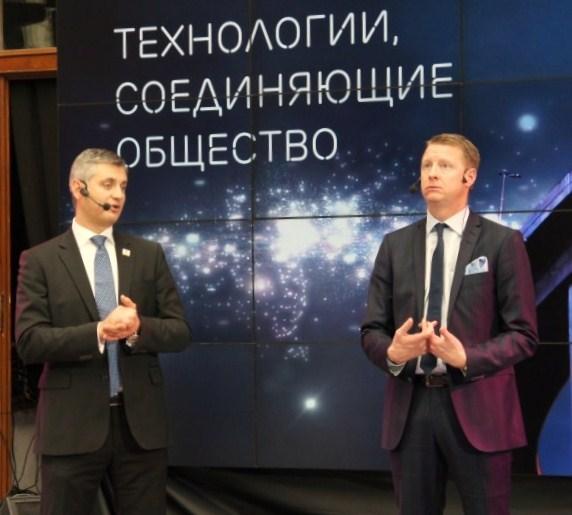 Роберт Пушкарич и Ханс Вестберг — руководство Ericsson