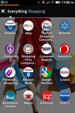 Скриншот Firefox OS Скриншот Firefox OS