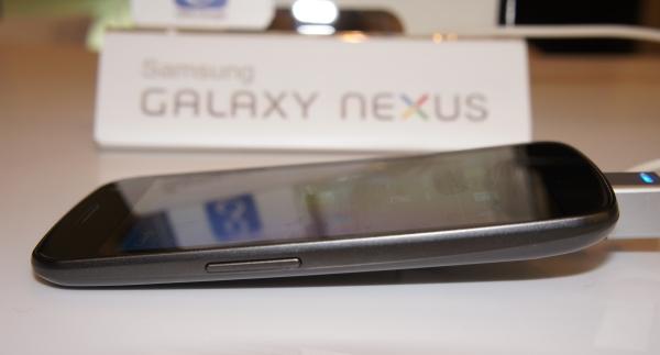 Galaxy Nexus левая грань