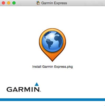 Скриншот приложения Garmin Express Скриншот приложения Garmin Express