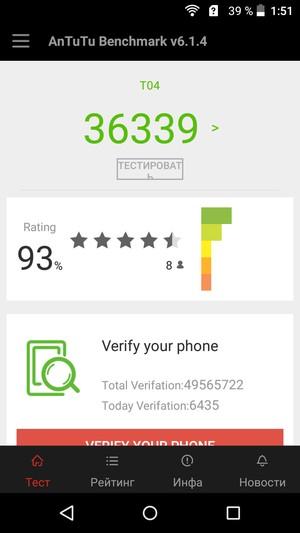 смартфон Acer Liquid Z630S