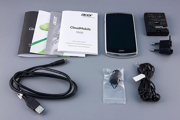 обзор смартфона Acer S500