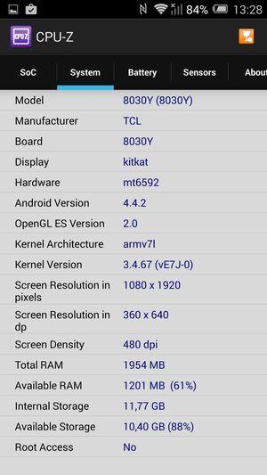Смартфон Alcatel OneTouch Hero 2:, фото 62