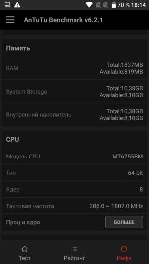 Смартфон Alcatel Pop 4S