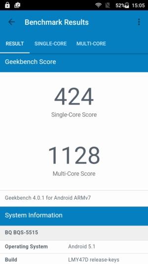 Смартфон BQ Wide BQS-5515
