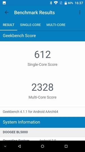 Обзор смартфона Doogee BL5000