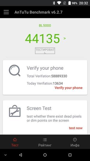 Обзор смартфона Doogee BL5000