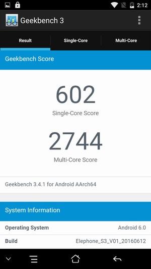 смартфон Elephone S3